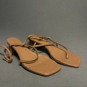 RAYE Gaia Block Heels in Tan‎ Size 10 For Repair